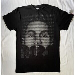 UNK NBA Derrick Rose Chicago Bulls Double Sided Graffic T-Shirt Size Small Black